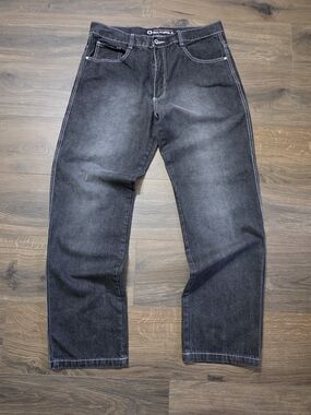 Y2K Southpole Black Washed Jeans - Classic Straight Fit
